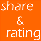 آیکون‌ TV Share and Rating