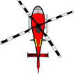 Helicopter Over The River icon