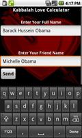 Love Calculator Kabbalah match الملصق