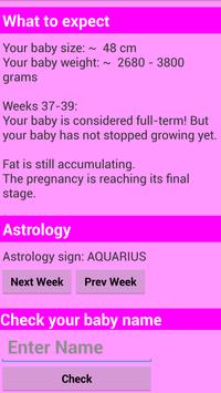 Pregnancy calculator 截图 3