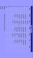 School Timetable الملصق