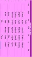 School Timetable captura de pantalla 1