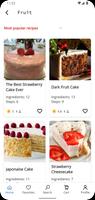1 Schermata Cake Recipes