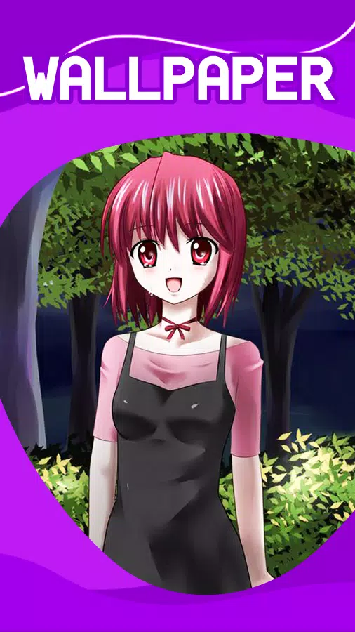 Dog, Elfen Lied, girl, anime, HD wallpaper