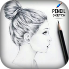 Pencil Sketch Art আইকন