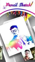 Pencil Sketch Art পোস্টার