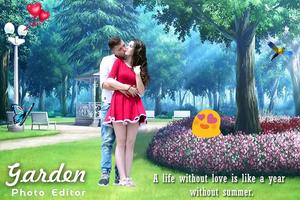 Garden Photo Editor Poster