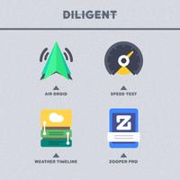 Diligent Icon Pack captura de pantalla 1