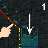 Physics Puzzles : Draw Line Drop Dots Brain On
