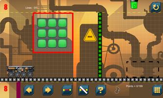 Truck and Line physics puzzles plakat