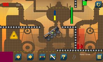 Truck and Line physics puzzles screenshot 1
