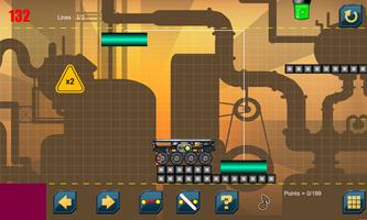 Truck and Line physics puzzles screenshot 2