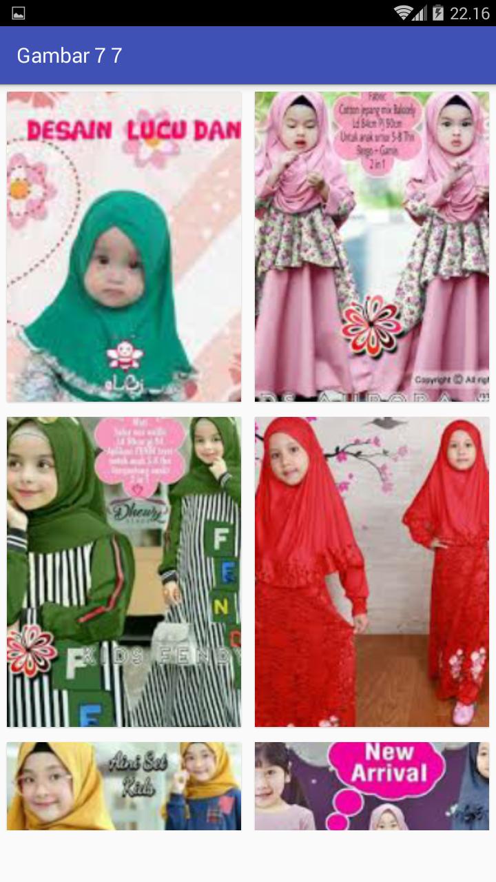 Desain Baju Muslim Anak Terbaru For Android Apk Download