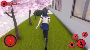 Anime School Girl Life : Japanese School ảnh chụp màn hình 2