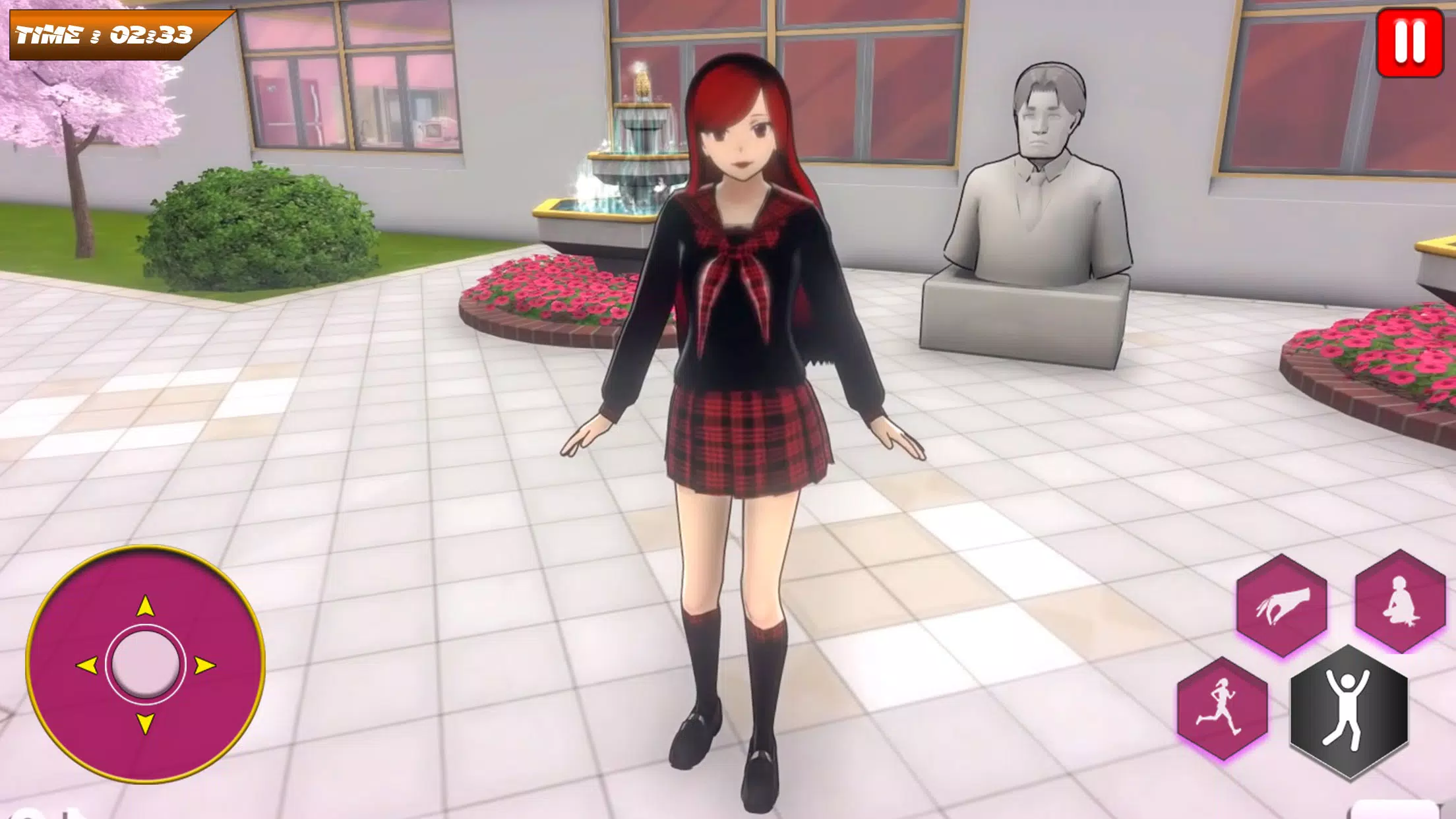 Download do APK de Anime Girl 3D: Japanese High School Life Simulator para  Android