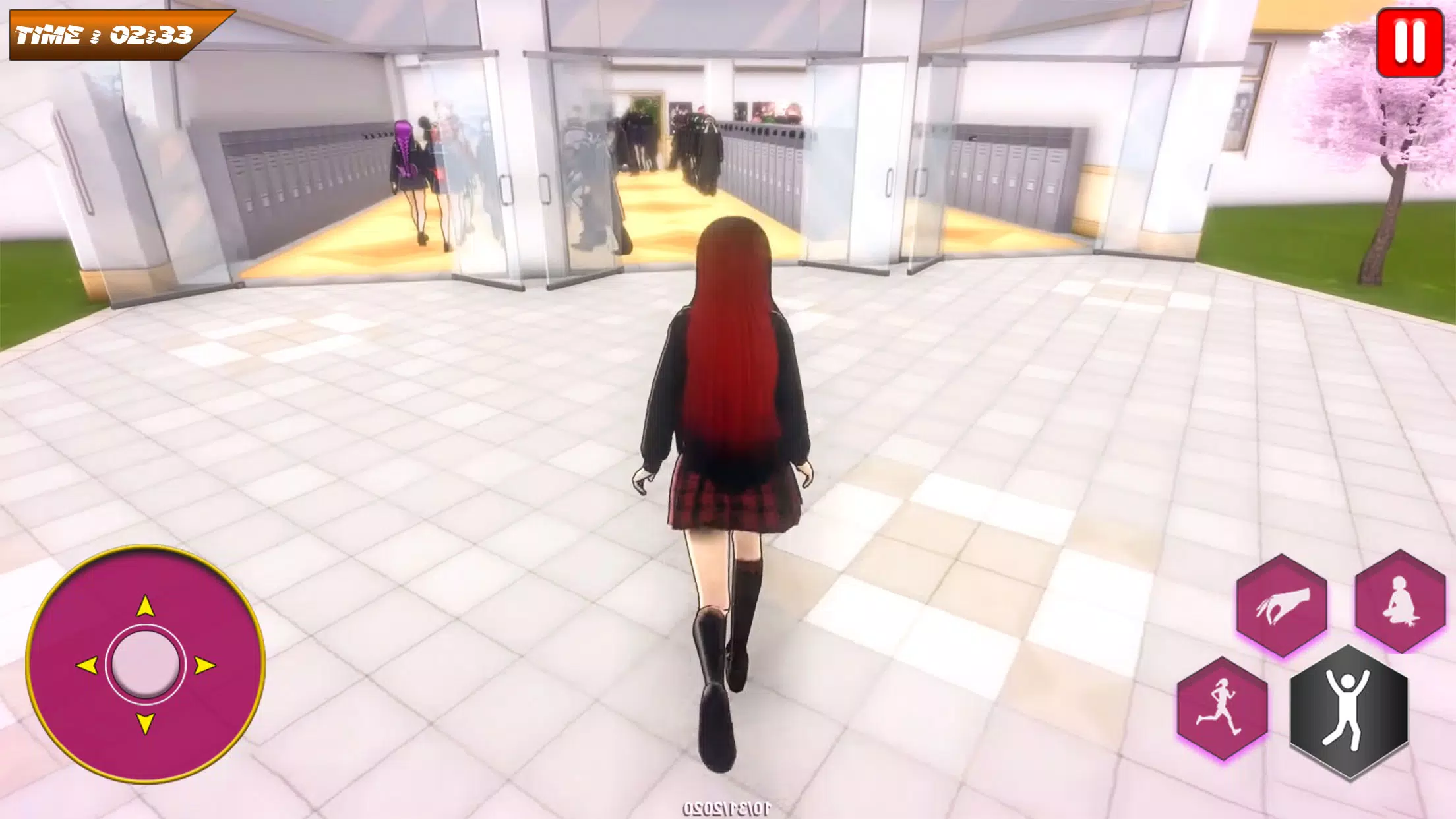 Download do APK de Anime Girl 3D: Japanese High School Life Simulator para  Android