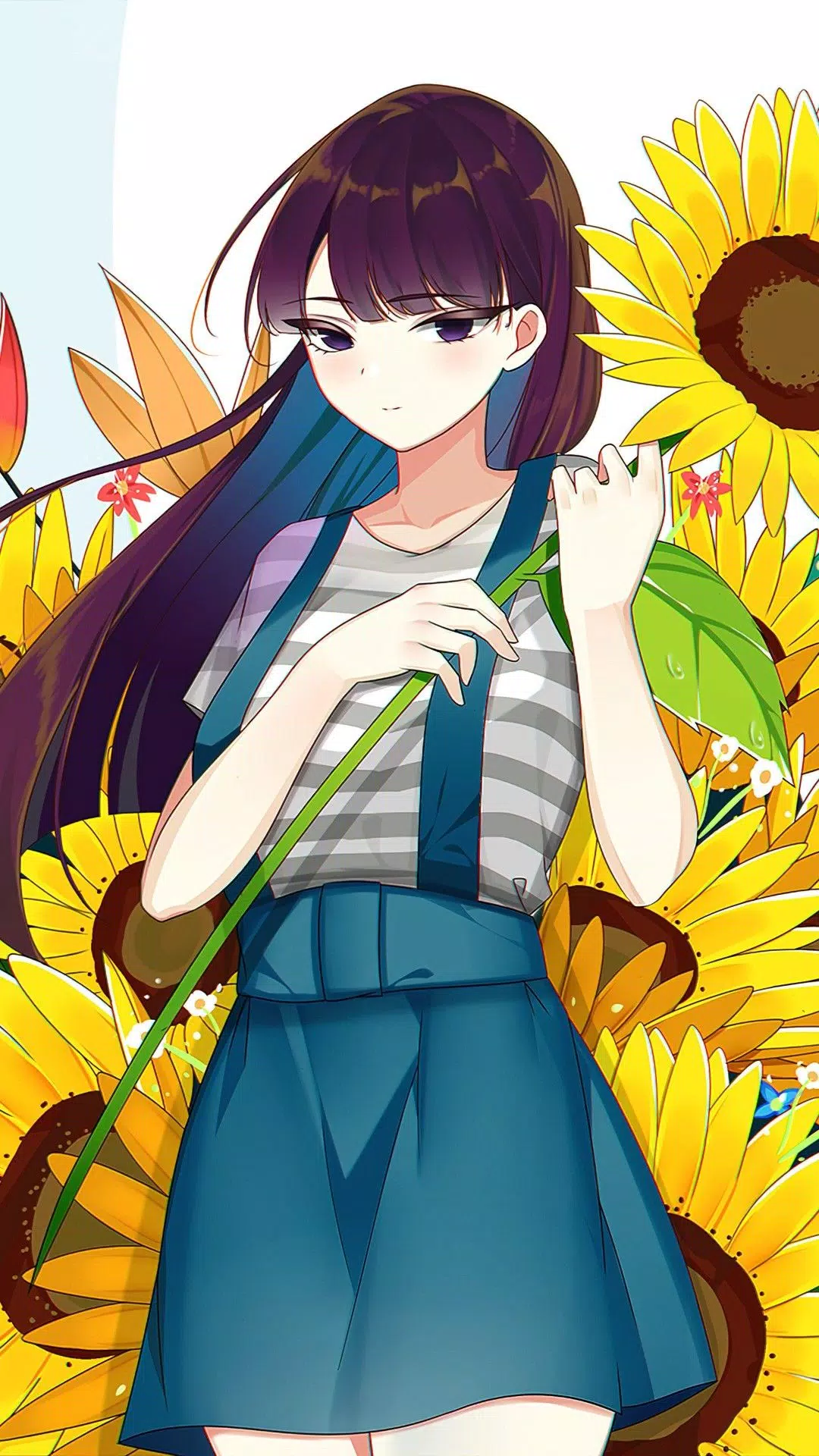 Komi-san, anime, komi, HD phone wallpaper