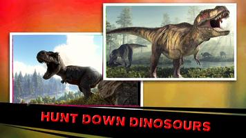 Dino Hunting: Jeux dinosaures Affiche