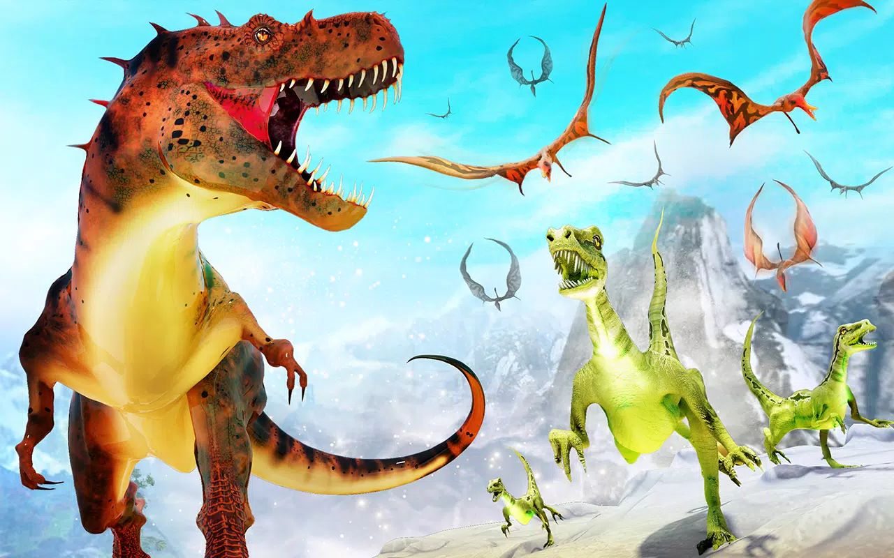 Download do APK de Dinosaur jogos offline de tiro para Android