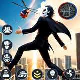 Flying Clown: Grand City Crime أيقونة