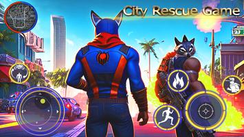 Raccoon Hero: Spider Battle capture d'écran 1