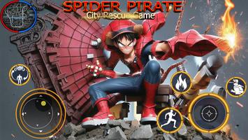 Rope Hero: Spider Pirate Affiche