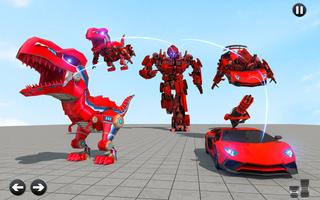 Dino Robot Car Game स्क्रीनशॉट 1
