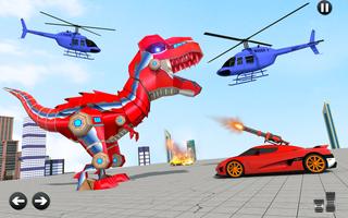 Dino Robot Car Game capture d'écran 2