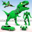 Army Dino Robot Car Games 3D