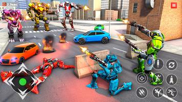 Army Dino Robot Car Games 3D imagem de tela 1