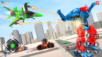 Army Dino Robot Car Games 3D скриншот 4