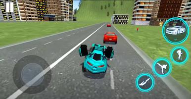 Robot Game: Car Robot captura de pantalla 1