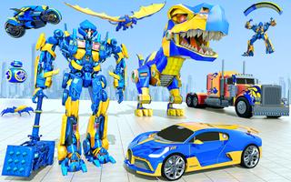 Dino Transformation Robot Game скриншот 3