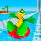 Aqua Dinosaur Slide アイコン