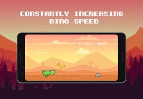 Dino - desert runner capture d'écran 2