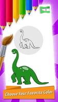 Dinosaurs Coloring Book capture d'écran 3