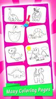 Dinosaurs Coloring Book capture d'écran 1