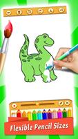 Dinosaurs Coloring Book capture d'écran 2