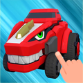 Dino Robot Core Magic Touch Coloring