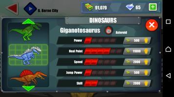 Jurassic Dinosaur City Rampage captura de pantalla 1