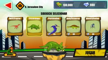 Jurassic Dinosaur City Rampage captura de pantalla 2