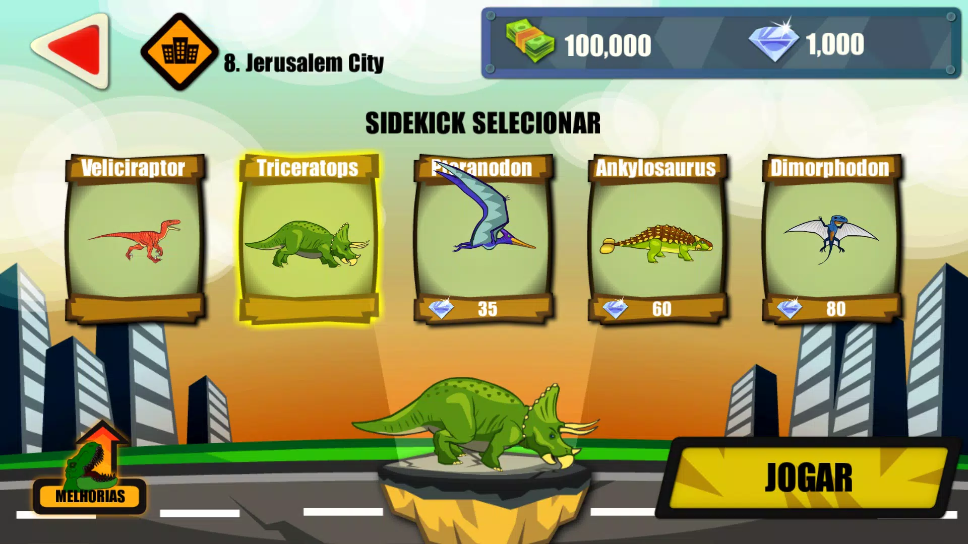 Download do APK de Dinossauro Jogos: Rampage para Android