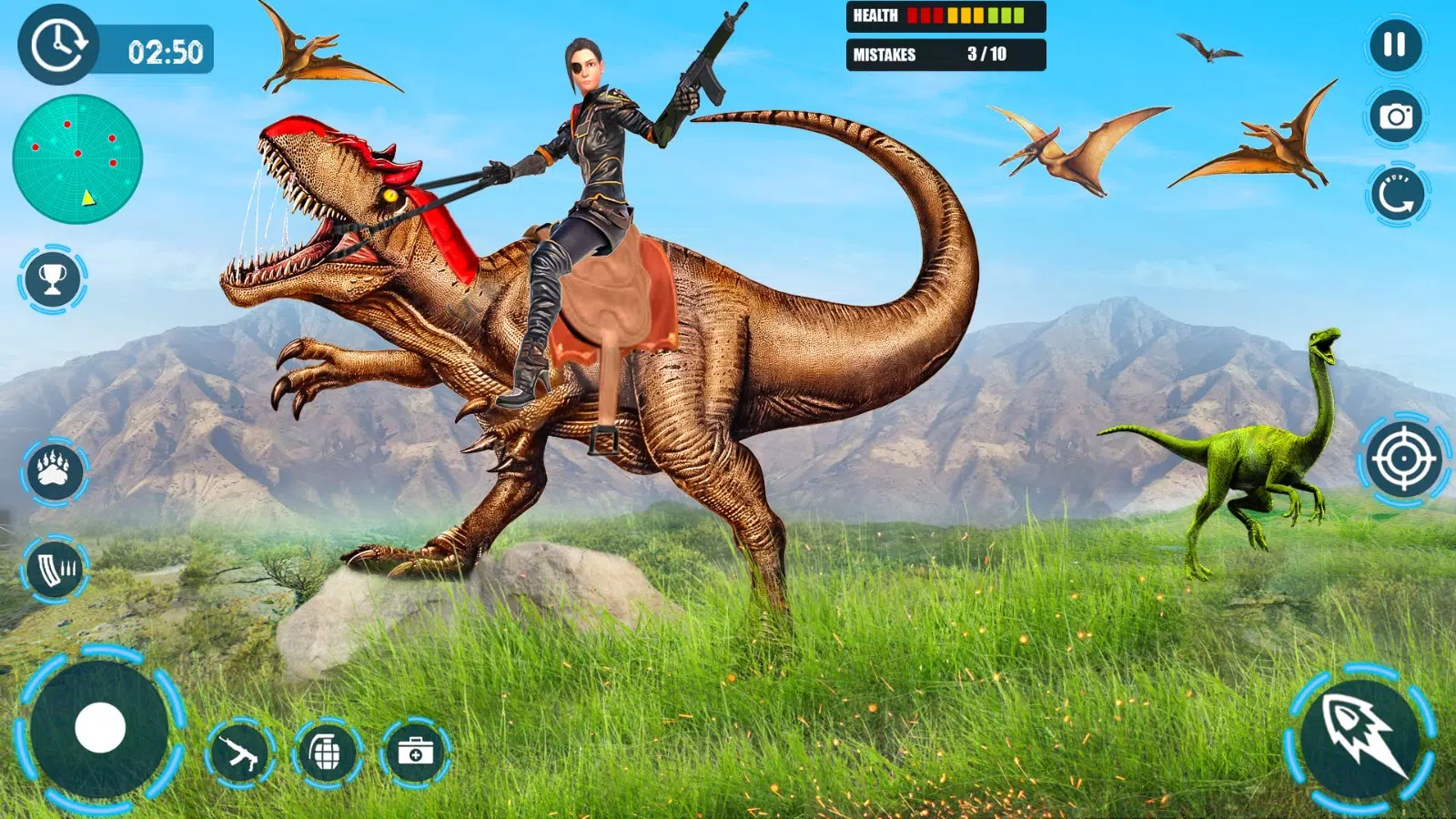 Dinosaur game: Dinosaur Hunter安卓版遊戲APK下載