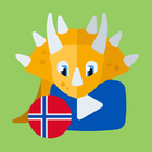 Norwegian learning videos for Kids icône