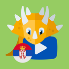 Serbian learning videos for Kids icône