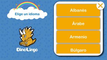 DinoLingo: Inglés para niños. Poster