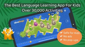 Dinolingo Languages for kids ポスター