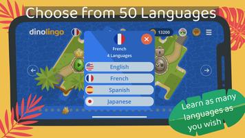 Dinolingo Languages for kids captura de pantalla 2