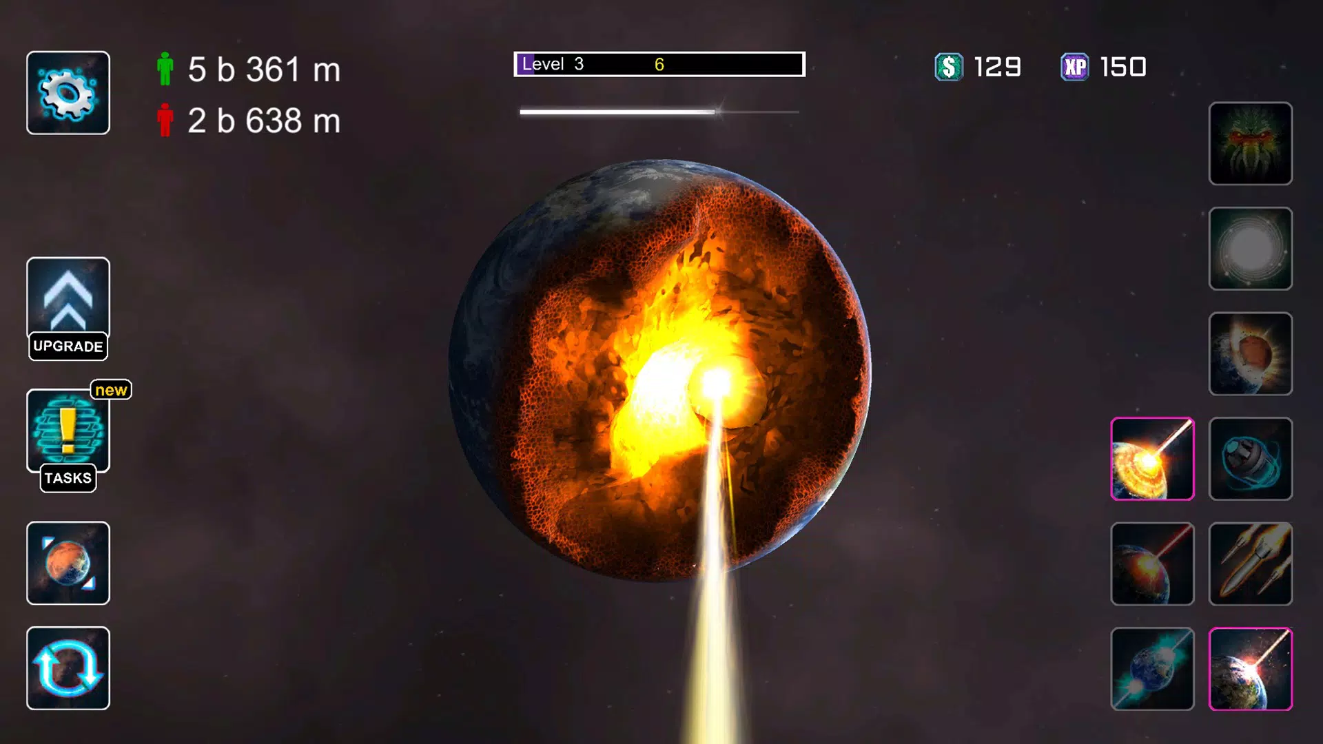 Solar System Destroy: io Games android iOS apk download for free