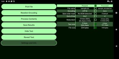 Total Recode (text processing  تصوير الشاشة 1